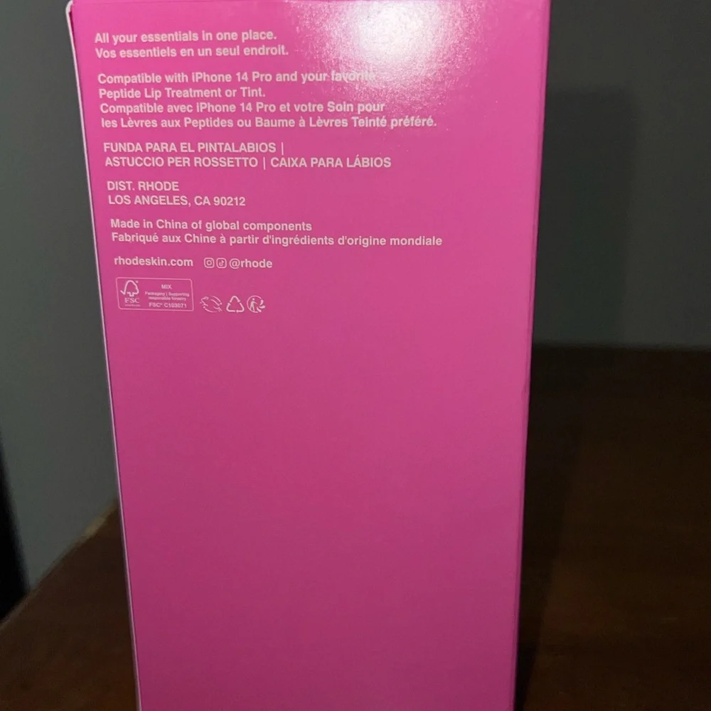 Rhode Skin Pink Phone Case - Picture 2 of 5